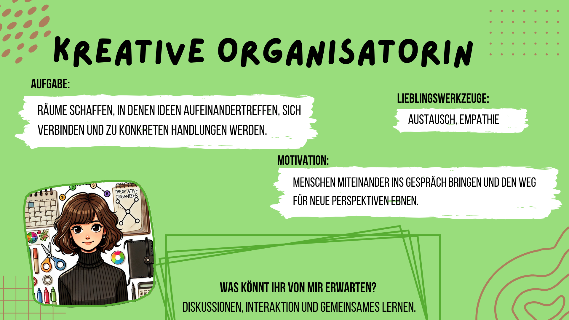 Kreative Organisatorin